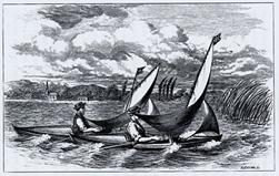 Canoe Travelling: Log of a Cruise on the Baltic, And Practical Hints on Building and Fitting Canoes. By Warington Baden-Powell, London, 1871
