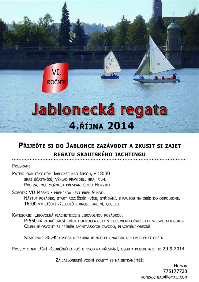 Jablonecká regata 2014